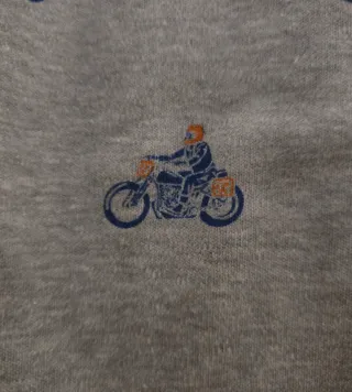 Pijama Lois Manga Larga Azul Marino XXL