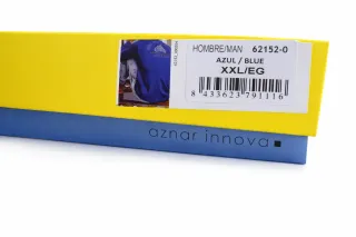 Pijama Lois Manga Larga Azul Marino XXL