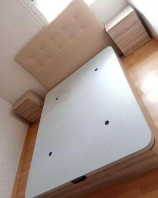 Canapé de matrimonio blanco