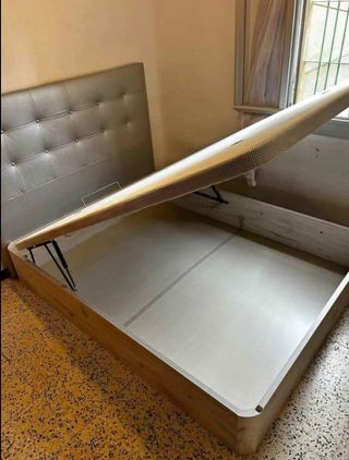 Canapé de matrimonio blanco