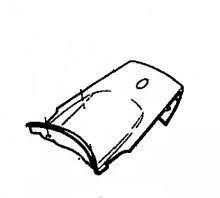 Cubierta Lateral Yamaha CW50RS 2000