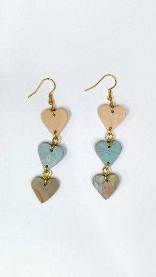 Pendientes Corazón Colgantes Personalizados
