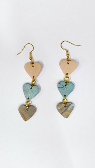 Pendientes Corazón Colgantes Personalizados