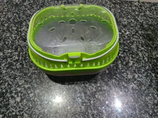 Jaula y transportín para hámster