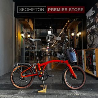 Brompton G-Line Eléctrica M4L Naranja 2026