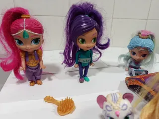 Lote Muñecas Shimmer y Shine