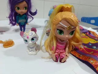 Lote Muñecas Shimmer y Shine