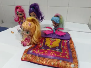 Lote Muñecas Shimmer y Shine