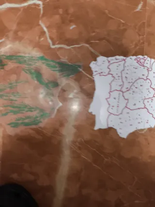 Mapa Nacional Español de Ríos y Relieves