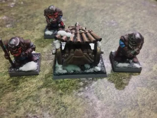 Cañón Órgano Enano Warhammer