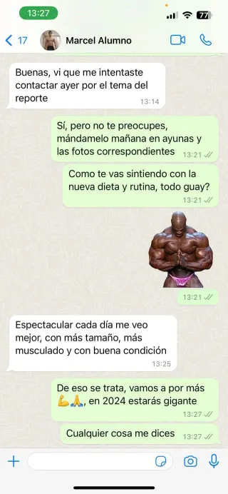 Entrenador Personal Dieta y Rutina