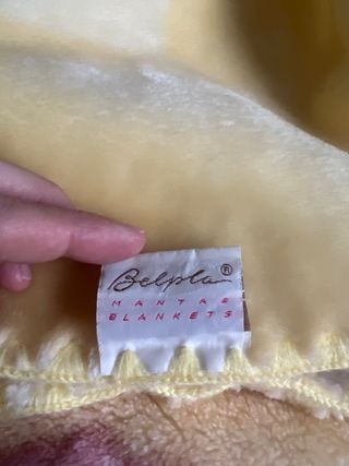 Manta infantil ositos 108x130