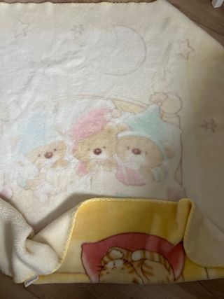 Manta infantil ositos 108x130