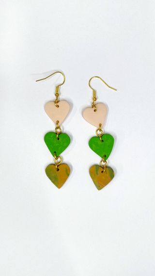 Pendientes Corazón Colgantes Personalizados
