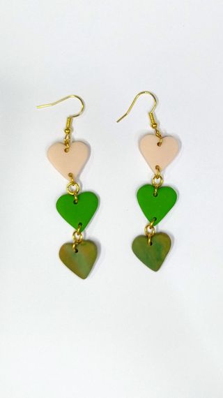 Pendientes Corazón Colgantes Personalizados