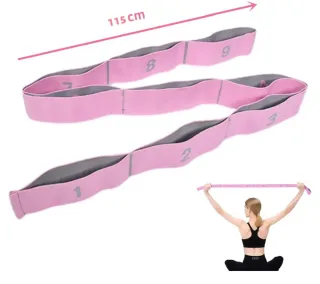 Bandas de estiramiento de yoga