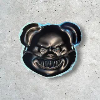 Máscara de Halloween Oso Azul