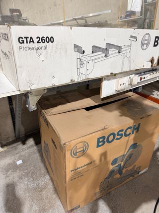 Ingletadora Bosch GCM 12 GDL con mesa oficial