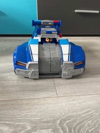 Coche Policía Patrulla Canina con Moto