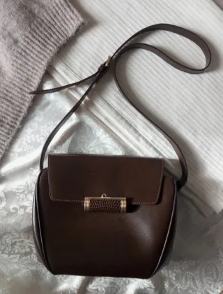 Borsa vintage marrone