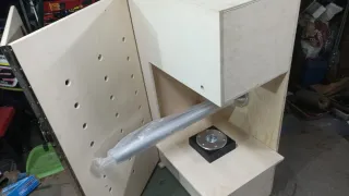 Mueble de madera "camper" para instalar en furgone