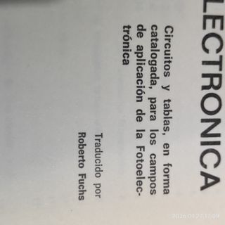Libro "Fotoelectronica", de Wilhelm Hennig