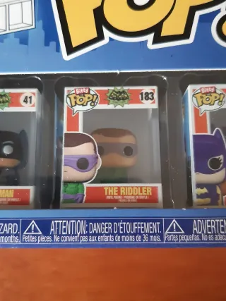 Funko Bitty Pop! DC Pack de 4 figuras