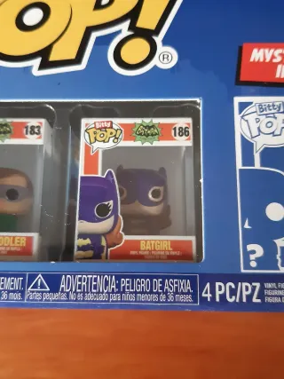 Funko Bitty Pop! DC Pack de 4 figuras