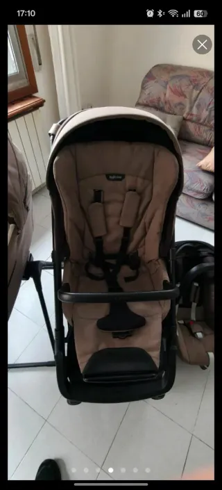 Inglesina Aptica completo + Base Isofix giratoria