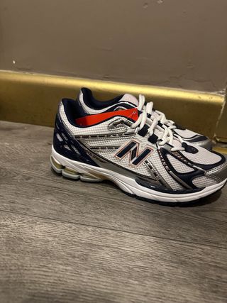 New Balance Scarpe Blu e Bianche