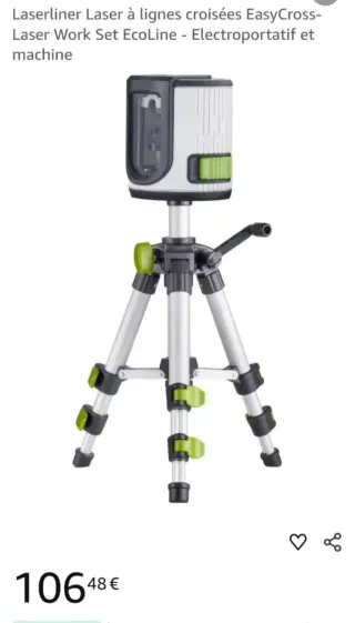 Laserliner EasyCross-Laser Work Set