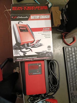 Caricabatterie Schumacher 6A Automatico 12V