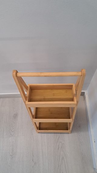 Estantería Organizador Bambú 3 Niveles