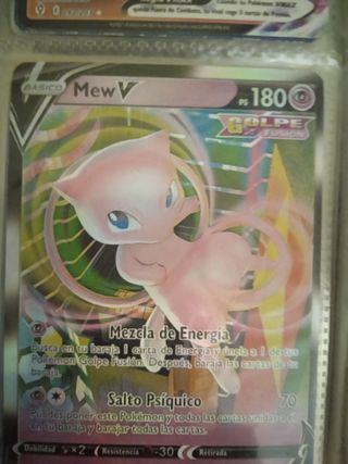 Carta Pokémon Mew V - Golpe Fusión
