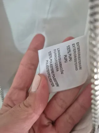 Chaqueta blanca Talla M