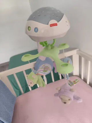 Móvil Cuna Fisher Price Proyector Estrellas