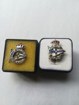 Pins RC Deportivo La Coruña Corona