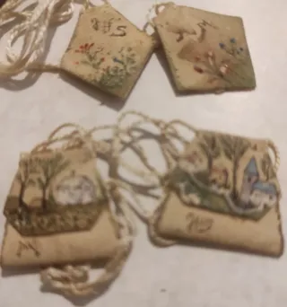 8 Escapularios Antiguos Religiosos