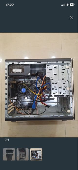 PC i5 8GB RAM 120GB SSD Negro