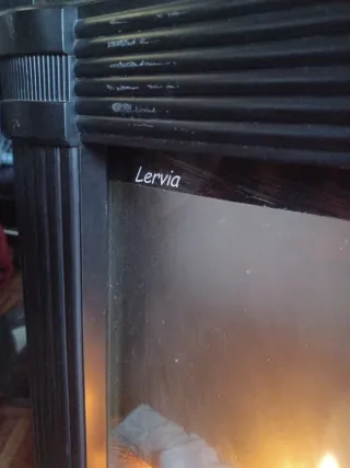 Estufa Eléctrica Lervia Chimenea Leña UN CAPRICHO