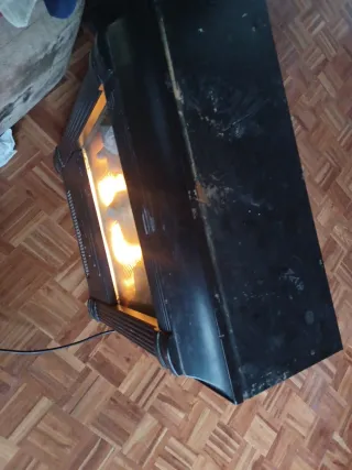 Estufa Eléctrica Lervia Chimenea Leña UN CAPRICHO