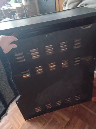 Estufa Eléctrica Lervia Chimenea Leña UN CAPRICHO