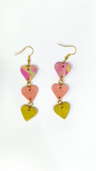 Pendientes Corazón Colgantes Custom