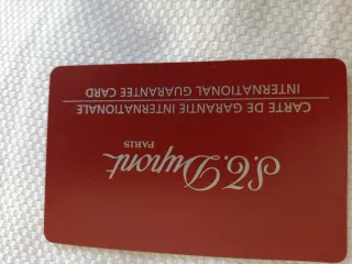 Bolígrafo S.T. Dupont Dorado Caja