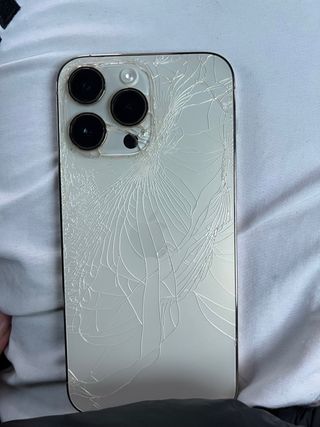 iPhone 14 Pro Max Negro/Dorado