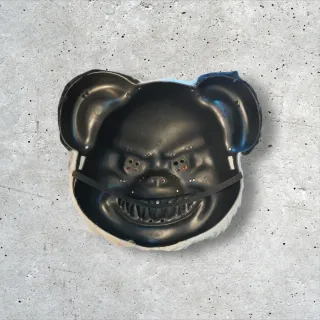 Máscara de Halloween Panda Terror