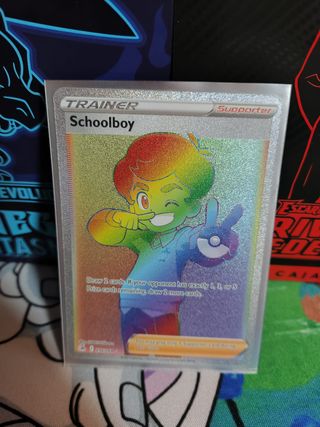 Carta Pokémon Schoolboy Entrenador