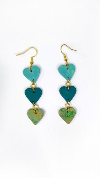 Pendientes Corazón Colgantes Personalizados
