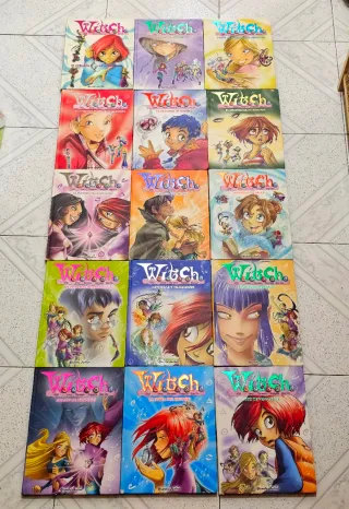 Lote libros Witch