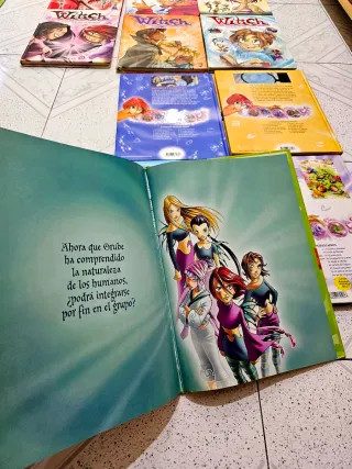 Lote libros Witch